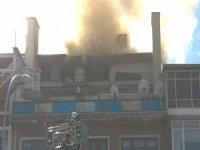 Kütahya’daki Çatı Yangınında Mahsur Kalan 4 Kişi Kurtarıldı