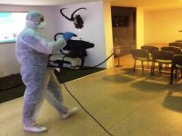 Dkmp Aydın Şubesi Dezenfekte Edildi