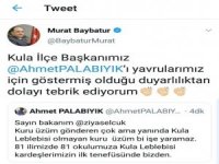 Bakan Selçuk’un Jestine Kula Leblebisi Desteği