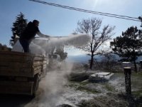 Su Depoları İlçalandı Esnafların İşyerleri Dezenfekte Edildi