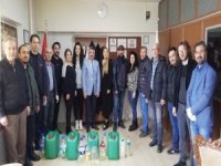 Üyelere Ücretsiz Dezenfektan