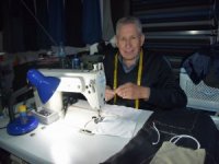 40 Yıllık Terzi Koruyucu Maske Üretimine Başladı