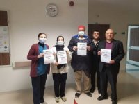 Sağlık Çalışanlarından Alkışlı Desteğe Teşekkür