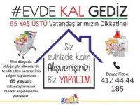 Gediz Belediyesi’nden Yaşlı Vatandaşlara Alışveriş Hizmeti