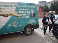 Manisa’da Gıda Bankası Evlere Hizmet Götürmeye Başladı