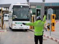 Manisa Emniyetinden Otobüslerde Korona Virüs Denetimi