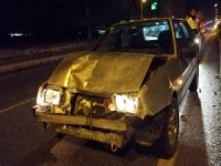 Kazaya Neden Olan Sürücü Kaçtı