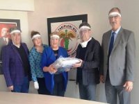 Aydın Tabip Odası’ndan Koruyucu Siperlik Yaptıran Kent Konseyi’ne Teşekkür