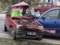 Denizli’de 1 Kişinin Öldüğü Kaza Güvenlik Kamerasında