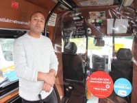 İzmir’de Taksi Ve Dolmuşlardan Salgına Karşı Brandalı Önlem