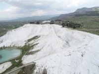 Korona Virüs Pamukkale Travertenlerine Yaradı