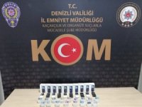 Denizli’de Kaçak Dezenfektan Ve Elektronik Eşya Operasyonu