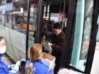 Büyükşehirden Vatandaşlara 150 Bin Maske