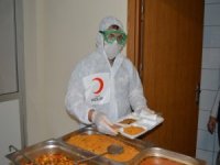 Afyonkarahisar’da Karantina Altındaki 511 Vatandaşın Yemekleri Kızılay’dan