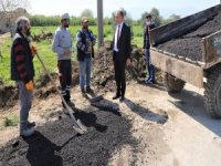 Başkan Akın Arazi Yollarındaki Çalışmaları İnceledi