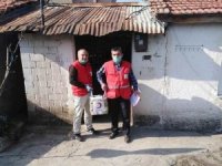 Hisarcık’ta Kızılay İhtiyaç Sahiplerine Gıda Kolisi Dağıttı