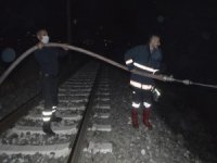 Tavşanlı’da Aynı Anda İki Yerde Çıkan Yangın Kısa Sürede Söndürüldü