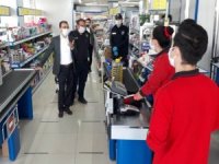 Kaymakam Uçgun Marketlerde İnceleme Yaptı