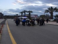Motosiklet Yayaya Çarptı; 2 Yaralı
