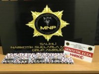 Manisa’da Bin 400 Adet Sentetik Ecza Hap Ele Geçirildi