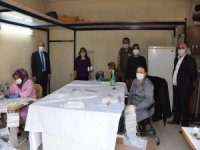 Salihli Belediyesi Maske Üretimine Başladı