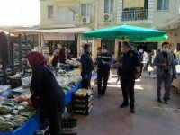 Ortaca’da Pazarda Korona Virüs Denetimi