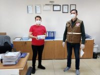 Manisa’da İş Yerlerine Maske Dağıtımı Başladı