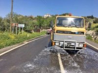 Aliağa Köşe Bucak Dezenfekte Ediliyor