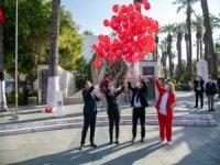 Çocuklar İçin Gökyüzüne Balon Bıraktılar