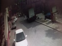 Meşrubat Aracından Para Dolu Poşetin Çalınması Güvenlik Kamerasında