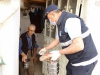 Hisarcık Belediyesi’nden İhtiyaç Sahiplerine Evlerinde Yemek Servisi