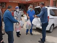 Siteler Mahallesinden Sağlık Çalışanlarına Moral Ziyareti