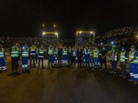 Trafik Durdu Büyükşehir Yol Yaptı