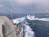 Türk Botu Yunan Botunu Böyle Kovaladı