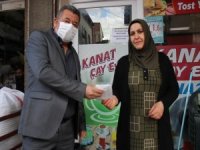 Çay Ocağı Esnafına Maske Desteği