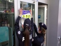 Nazilli Polisi Sosyal Mesafeye Dikkat Çekti