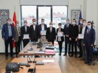 Görev Süreleri Dolan Encümen Üyelerine Teşekkür Belgesi