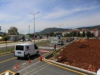 Tayyare Kavşağı’nın Yol Çizgileri Çizildi