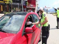 Marmaris’te Sürücüler Broşürle Bilgilendirildi