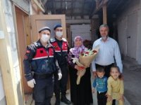 Jandarmadan Şehit Annelerine Ziyaret