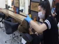 Denizli’de Berber Ve Kuaförler Yaklaşık 2 Ay Sonra Faaliyete Başladı