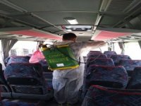 İşçi Servisleri Dezenfekte Edildi