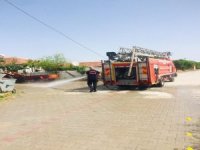 Karantina Altındaki Sokaklara Dezenfekte Çalışması