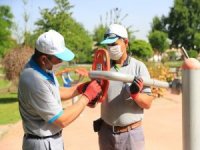 Pamukkale’de 61 Mahalledeki 600 Parkta Bakım Çalışması Başladı