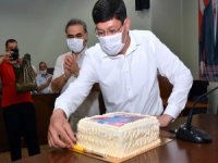 Başkan Özcan’a Sürpriz Doğum Günü