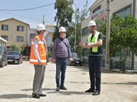 Başkan Gümrükçü’den Üst Yapı Çalışmalarına Yerinde İnceleme