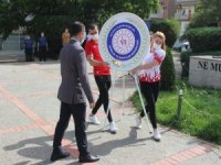 Salihli’de Sosyal Mesafeli 19 Mayıs Töreni