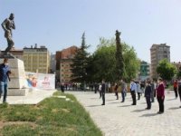 Kütahya’da ’19 Mayıs’ Çelenk Sunma Töreniyle Kutlandı