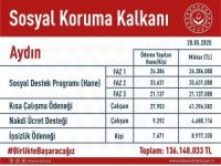 Aydın’da 2 Ayda 126 Bin Kişiye 136 Milyon Lira Nakit Desteği Verildi