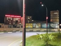 Manisa Şehir Hastanesi Kavşağında Aydınlatma Çalışması